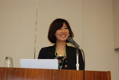 塚本歯科クリニック勤務の衛生士、竹川綾香さんの発表